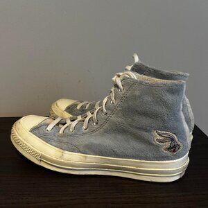 Converse Women's Grey and Blue Trainers
